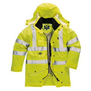 PARKA AMARELA ALTA VISIBILIDADE 7 EM 1 S427